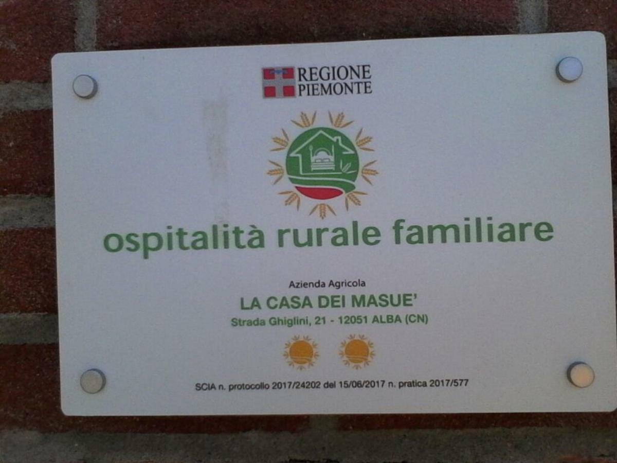 La Casa Dei Masue' Guest House Alba  Exterior photo
